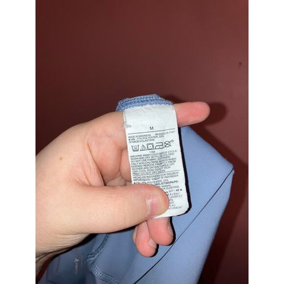 Old Navy light blue athletic leggings size medium - Picture 4 of 5